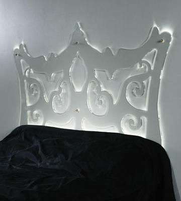 Headboards on Create A Bedroom Fit For A King With This Dramatic Sir Elton Headboard