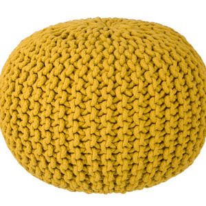 Knit Pouf