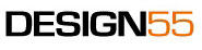 Design 55 logo