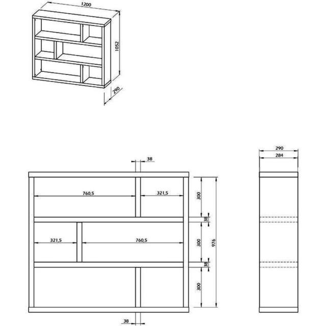 TemaHome Dublin Shelving Unit - Low or High image 19