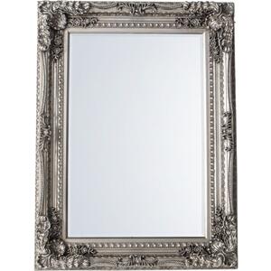 Carved Louis Mirror Silver by Gallery Direct