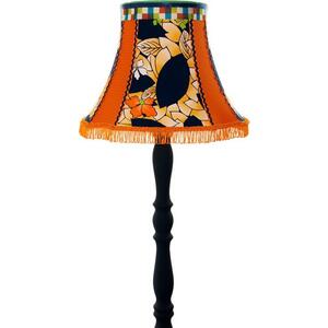 Tangerine Dreams Orange Vintage Lampshade Handmade by Mols & Tati-Lois