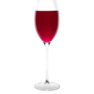 Tall Glass Stemmed Wine Glasses - 340ml - Set of 2