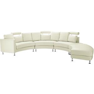 ROTUNDE Modern Circular Sectional Sofa - Leather, Fabric or Velvet