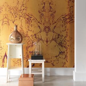 Gold Metallic Marble Wallpaper by Piet Hein Eek by The Orchard