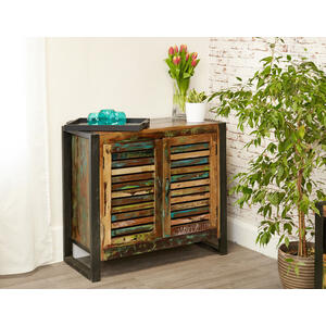 Urban Chic 2 Door Small Sideboard by Baumhaus Furniture