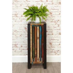 Shoreditch Rustic Tall Lamp Table or Plant Stand