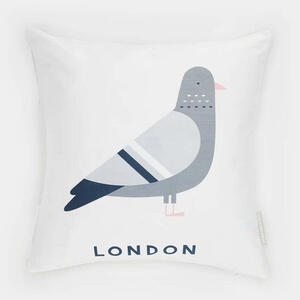 Evermade London Pigeon Cushion by Red Candy