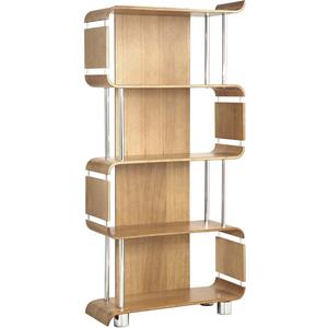 Jual Retro Modular Bookshelf BS201 - Oak, Walnut or Grey