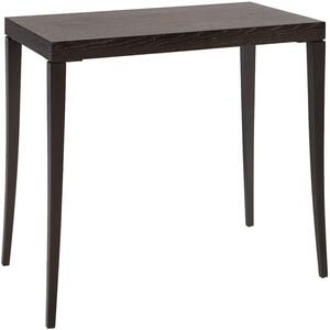 Fitzroy Charcoal Stained Oak Veneer Small Console Table by Gillmore Space