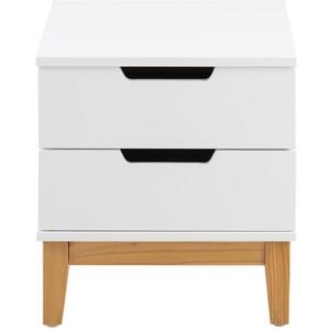 Bica 2 drawer bedside table by Icona Furniture