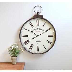 Pocket Watch Vintage Wall Clock - Brass