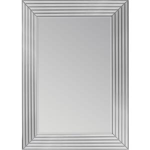 Rawson Elegant Silver Rectangular Wall Mirror 115cm x 85cm