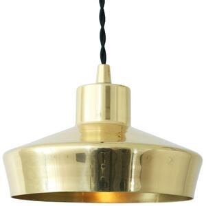 Splendor Small Modern Brass Pendant Light 16cm by Mullan Lighting