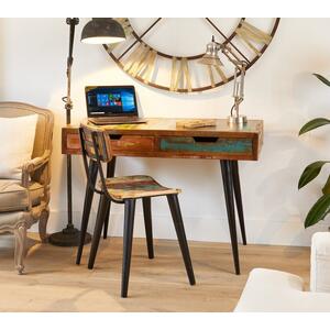 Coastal Chic Laptop Desk / Dressing Table by Baumhaus Furniture