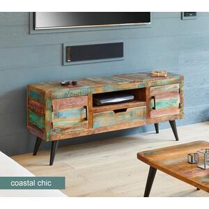 Coastal Chic TV Cabinet Reclaimed Timber