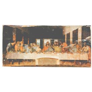 The Last Supper Wall Art on French Oak Slab 127 x 64cm by Cappa E Spada