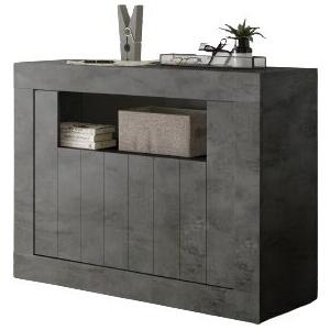Como Two Door Sideboard - Anthracite Finish