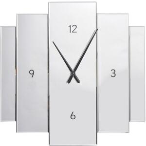 Aruna Modern Mirrored Wall Clock by The Arba Furniture Company
