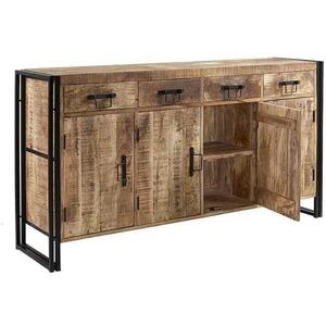 Cosmo Industrial Extra Large Sideboard Reclaimed Hardwood