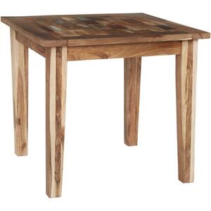 Coastal Reclaimed Wood Small Rectangular Dining Table 88cm x 85cm