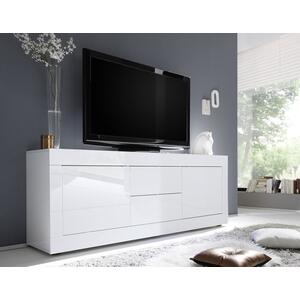 Urbino Low Sideboard/TV Stand  - Gloss White Finish by Andrew Piggott Contemporary Furniture
