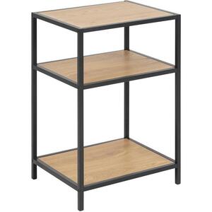 Seafor bedside table with 2 shelves