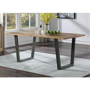 Urban Elegance Reclaimed 180cm Dining Table Reclaimed Wood and Aluminium