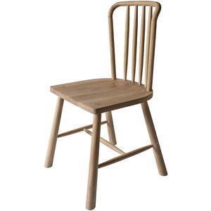 2 x Wycombe Nordic Wooden Dining Chair in Oak or Black