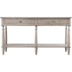 Mustique French Colonial 2 Drawer Console Table