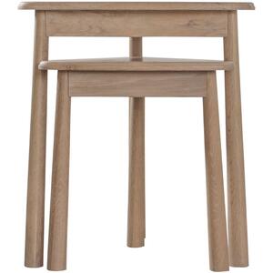 Wycombe Nest of 2 Tables Oak by Gallery Direct