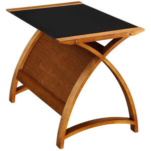 Jual Retro Modern Laptop Table Desk PC201 - Oak, Walnut or Grey