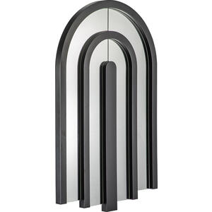 Cobra Architectural Mirror with Black Frame