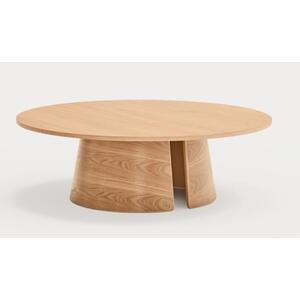 Cep Round Coffee Table - Natural Wood Finish by Andrew Piggott Contemporary Furniture
