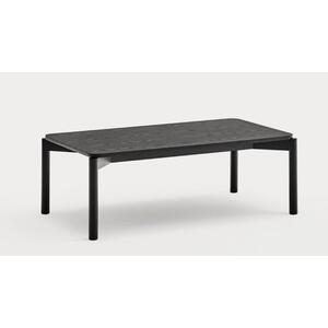 Atlas Rectangular Coffee Table 110cm - Black Finish by Andrew Piggott Contemporary Furniture