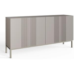 Frank Olsen Iona LED and Wireless Charging Large Sideboard in Grey by Frank Olsen Furniture