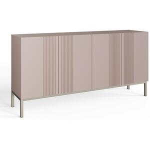 Frank Olsen Iona LED and Wireless Charging Large Sideboard in Mulberry
