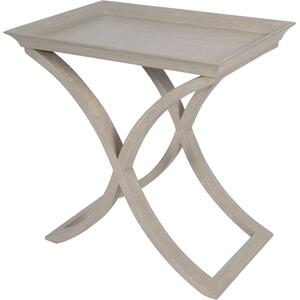 Laura Ashley Grey Alderby Side Table by The Arba Furniture Company