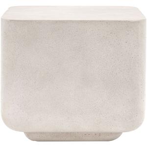Rozzano Concrete Look Cube Side Table