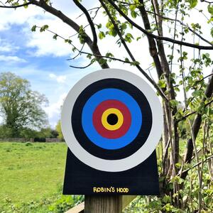 Archery Target Bird Box with Personalised Text