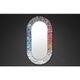 Stadium PIAGGI Multicolour Glass Mosaic Mirror by Piaggi
