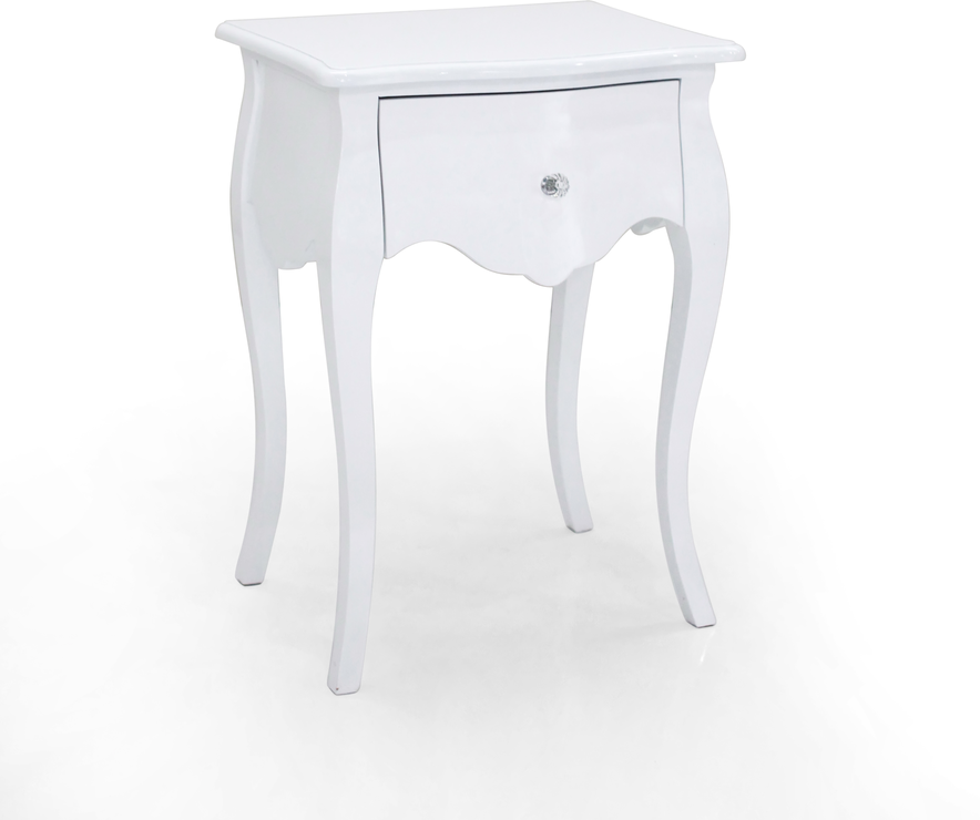 Mariette Single Drawer Bedside Table Bedside Tables