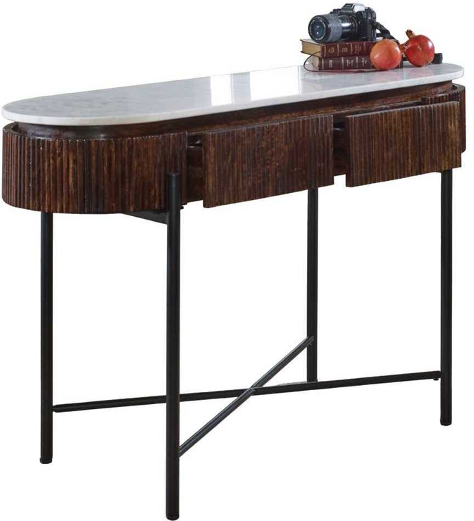 Carbon loft glenn narrow deals metal console table