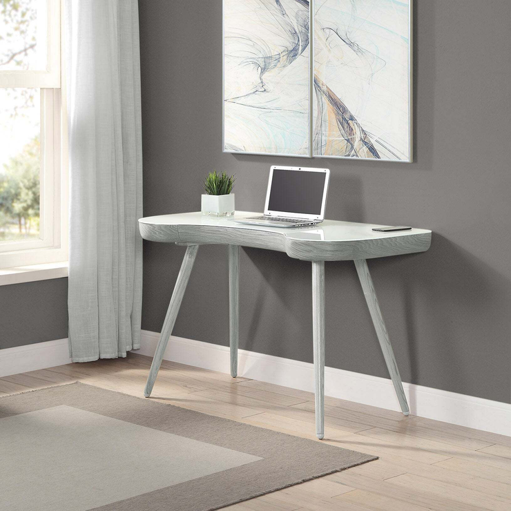 Grey deals retro desk