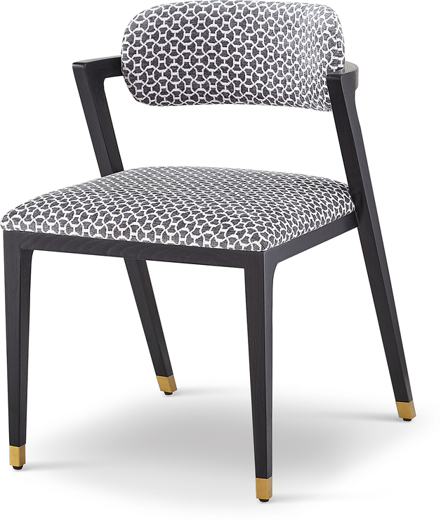 Greta Angular Dining Chair Black Legs, Ikea Adde Chair Dimensions