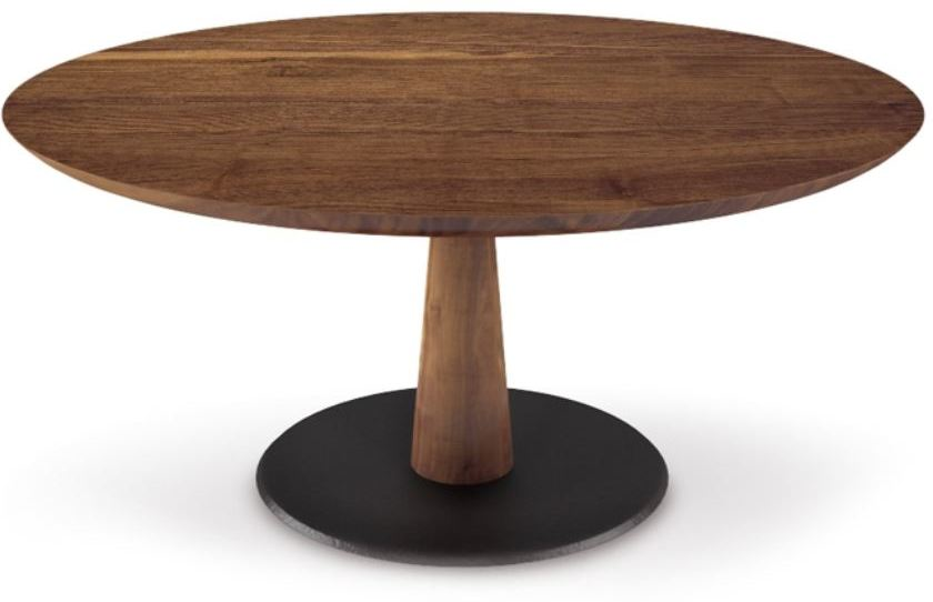 Diamante Wood Round Dining Table, Wood Round Tables