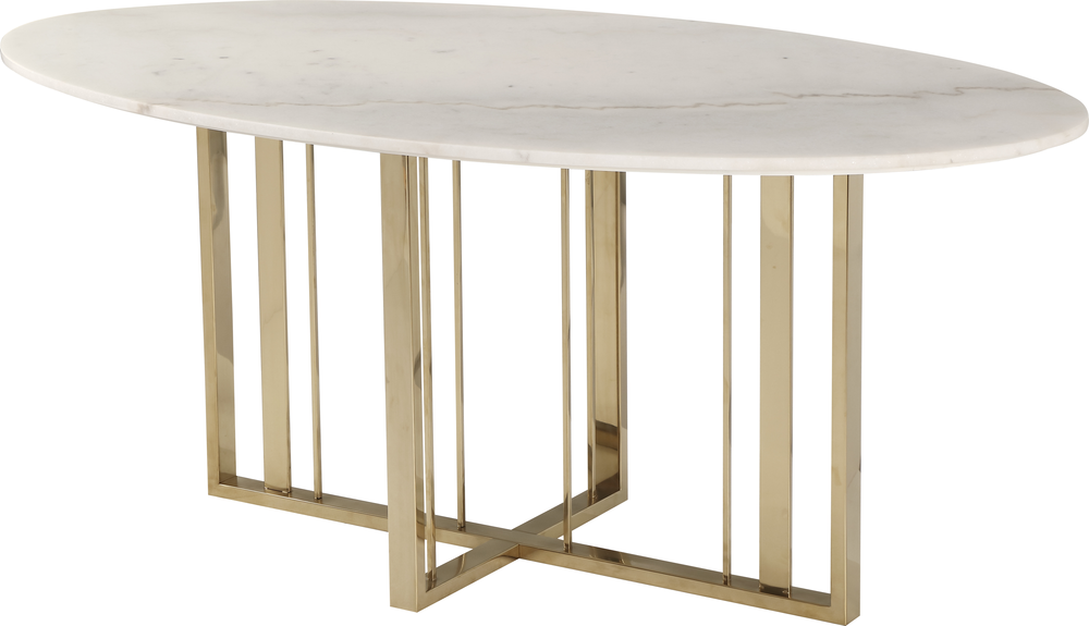 Fenty Oval Dining Table 180cm X 100cm, Oval Pedestal Table Marble