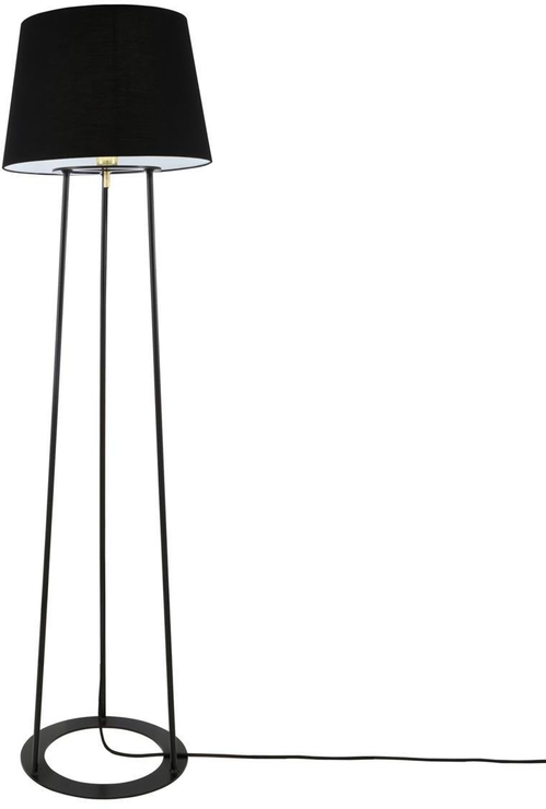 Borris 3 Leg Floor Lamp Fabric Shade, Three Leg Table Lamp