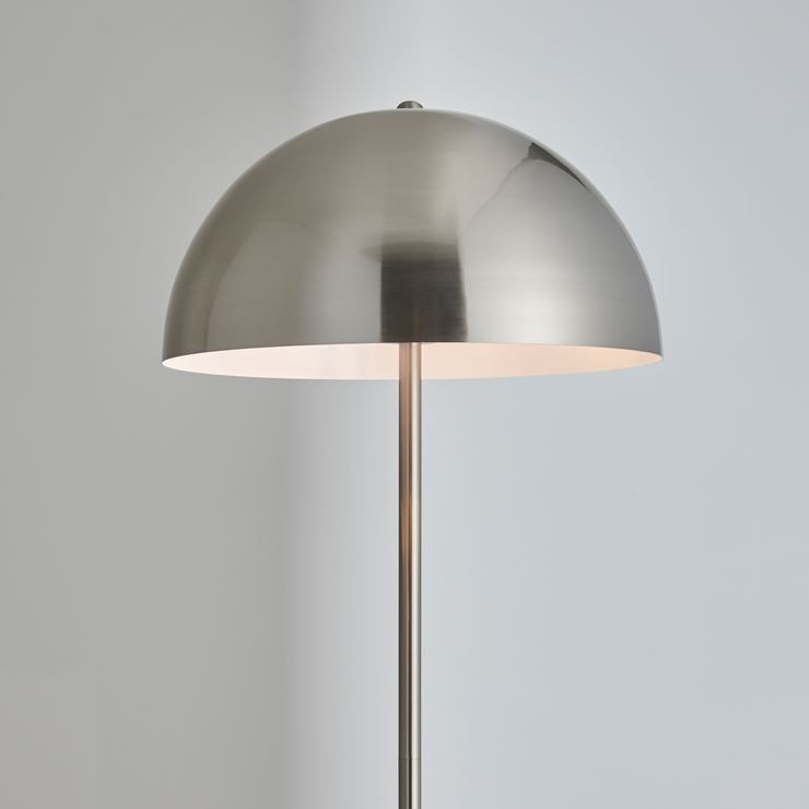 Chrome dome floor deals lamp