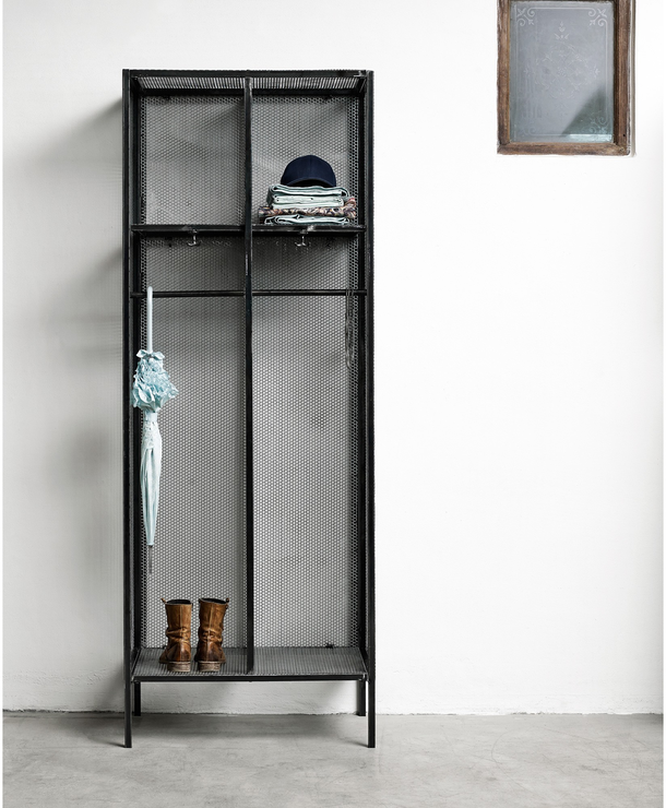 for design 3 bedroom person Open Wardrobes Wardrobe   Industrial Nordal by